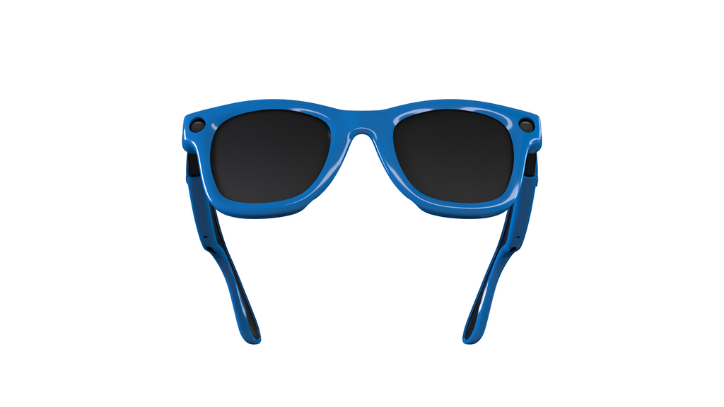 ONTOP Blue cover per Ray-Ban Meta Wayfarer — vista frontale
