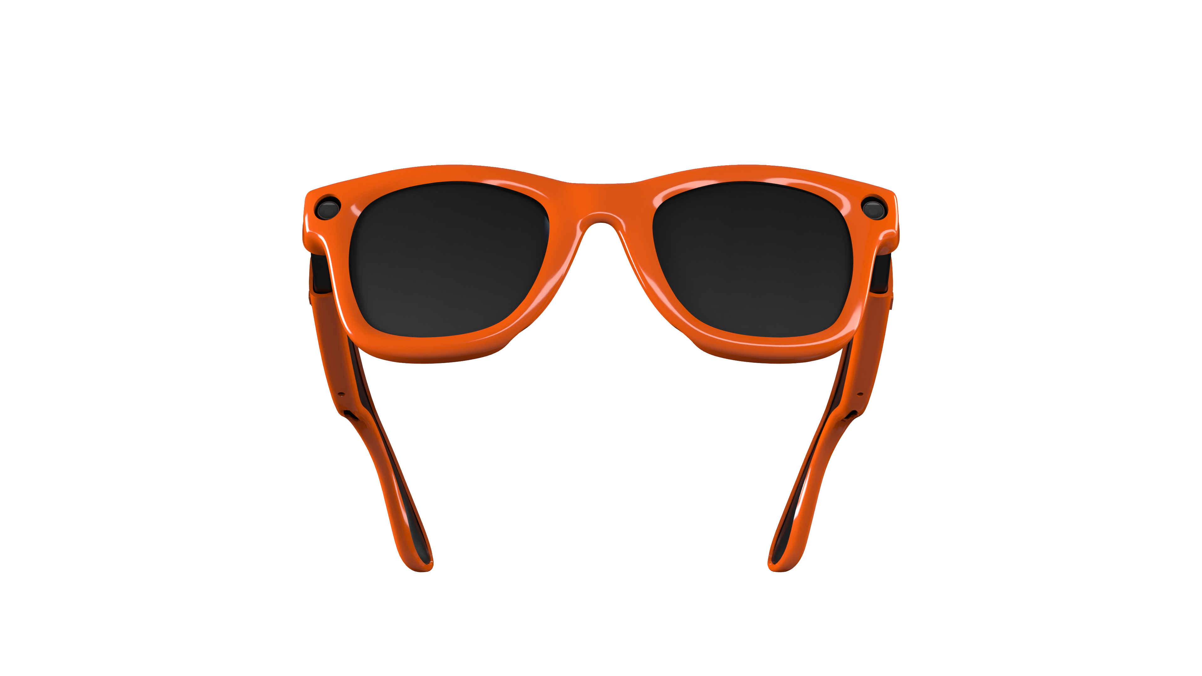 ONTOP Orange cover per Ray-Ban Meta Wayfarer — vista frontale