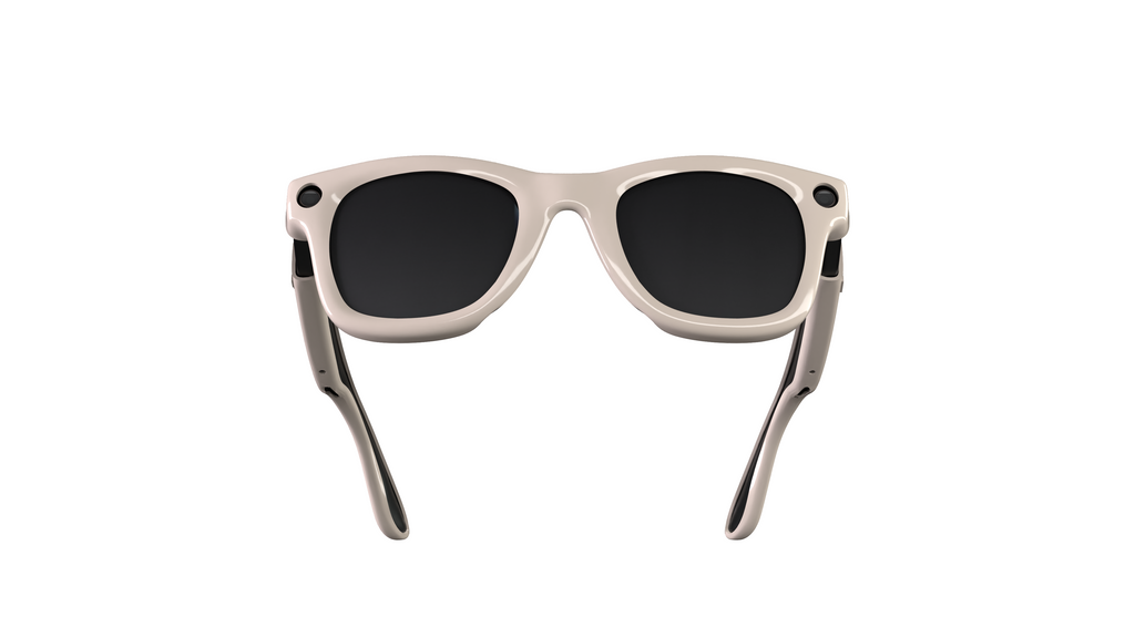 ONTOP Ivory cover per Ray-Ban Meta Wayfarer — vista frontale