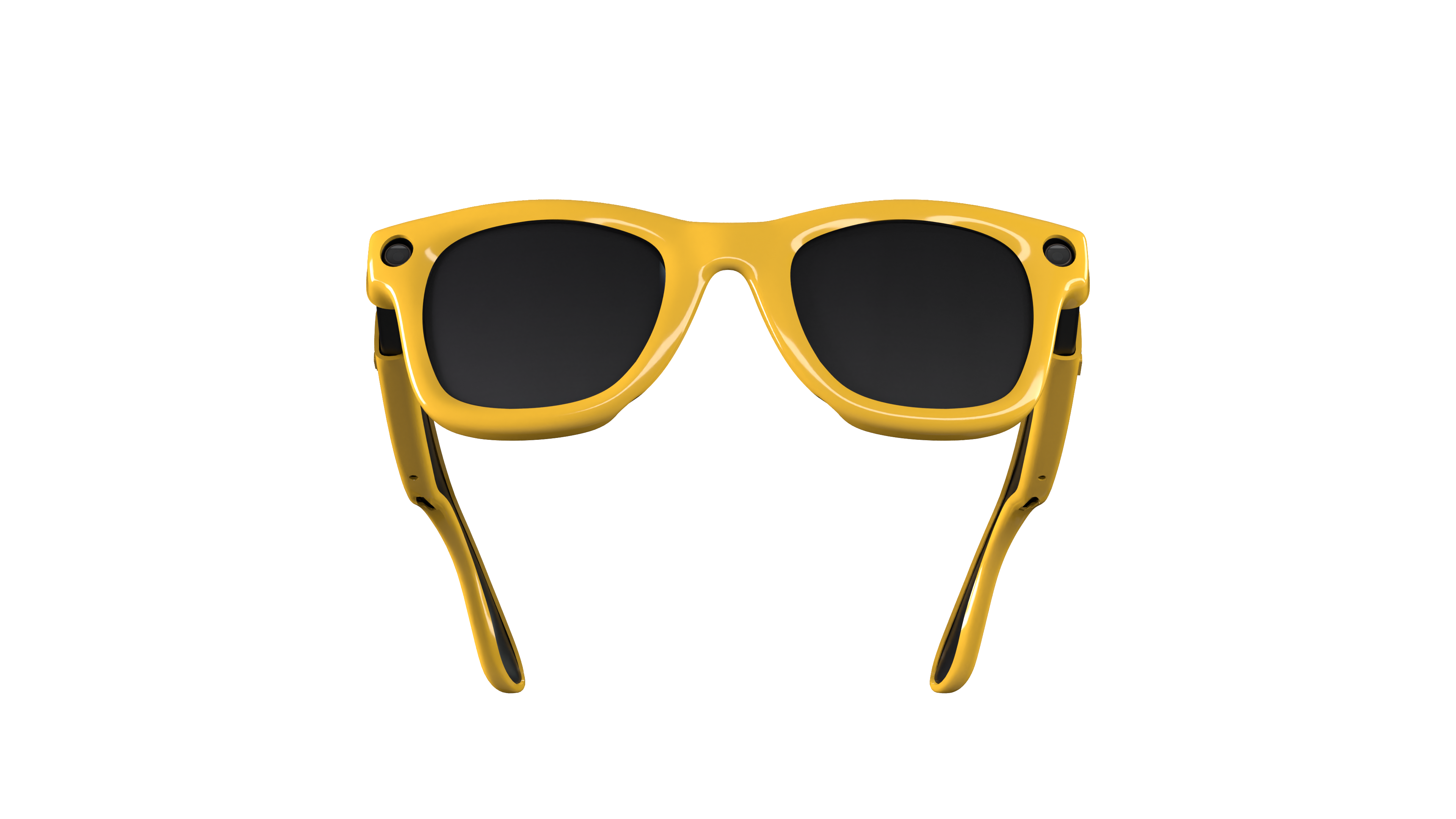 ONTOP Yellow cover per Ray-Ban Meta Wayfarer — vista frontale
