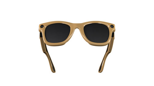 ONTOP Beige cover per Ray-Ban Meta Wayfarer — vista frontale