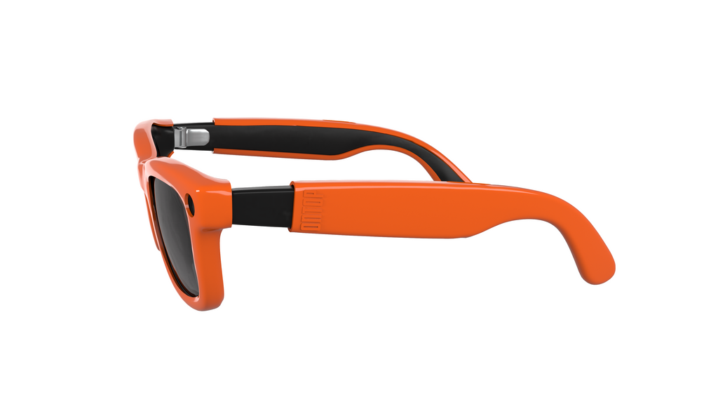ONTOP Orange indossato su Ray-Ban Meta Wayfarer