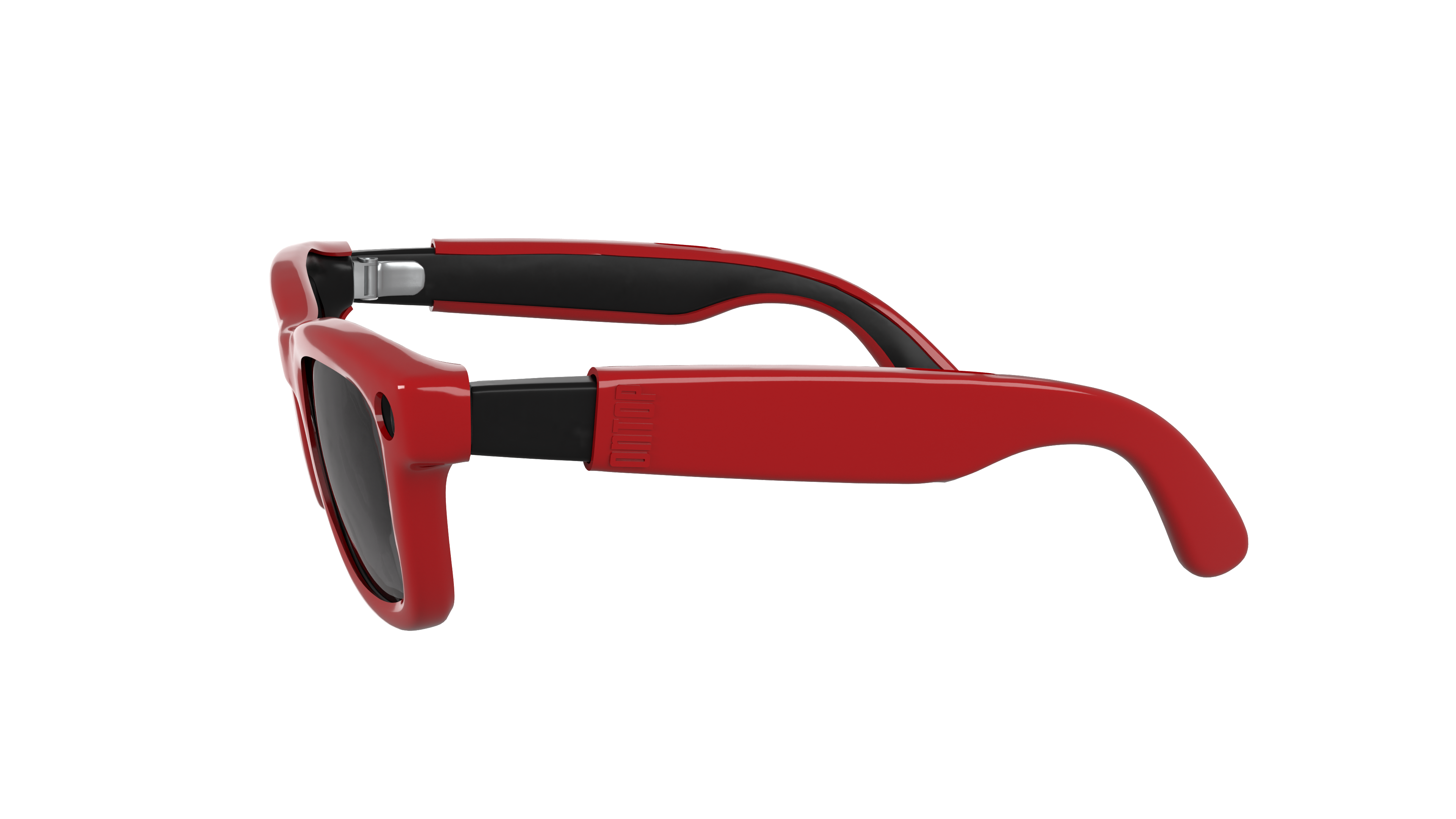 ONTOP Red indossato su Ray-Ban Meta Wayfarer