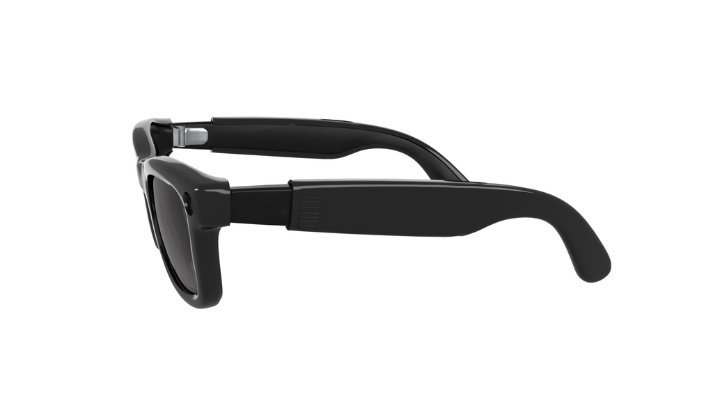 ONTOP Black indossato su Ray-Ban Meta Wayfarer