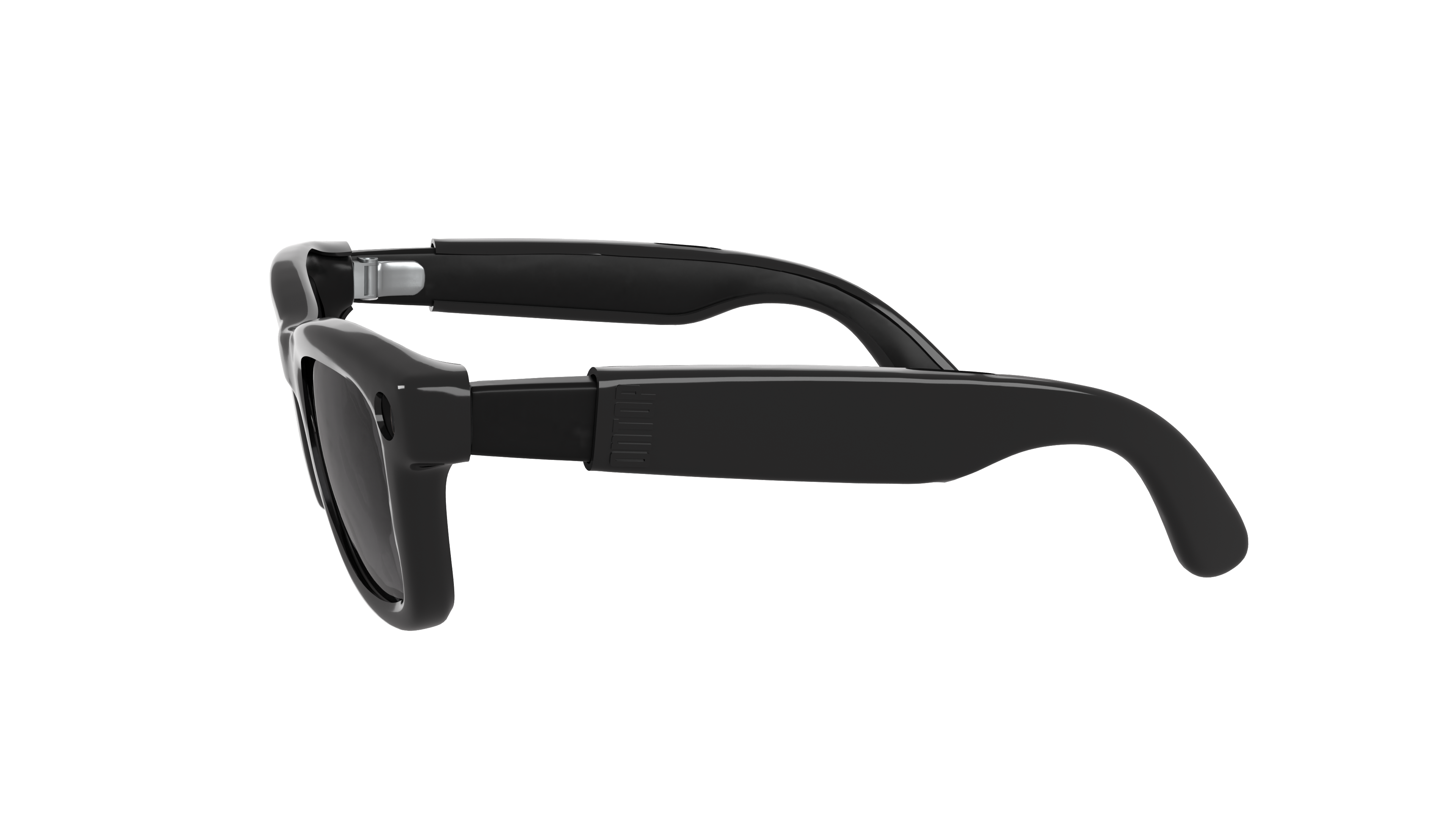 ONTOP Black indossato su Ray-Ban Meta Wayfarer