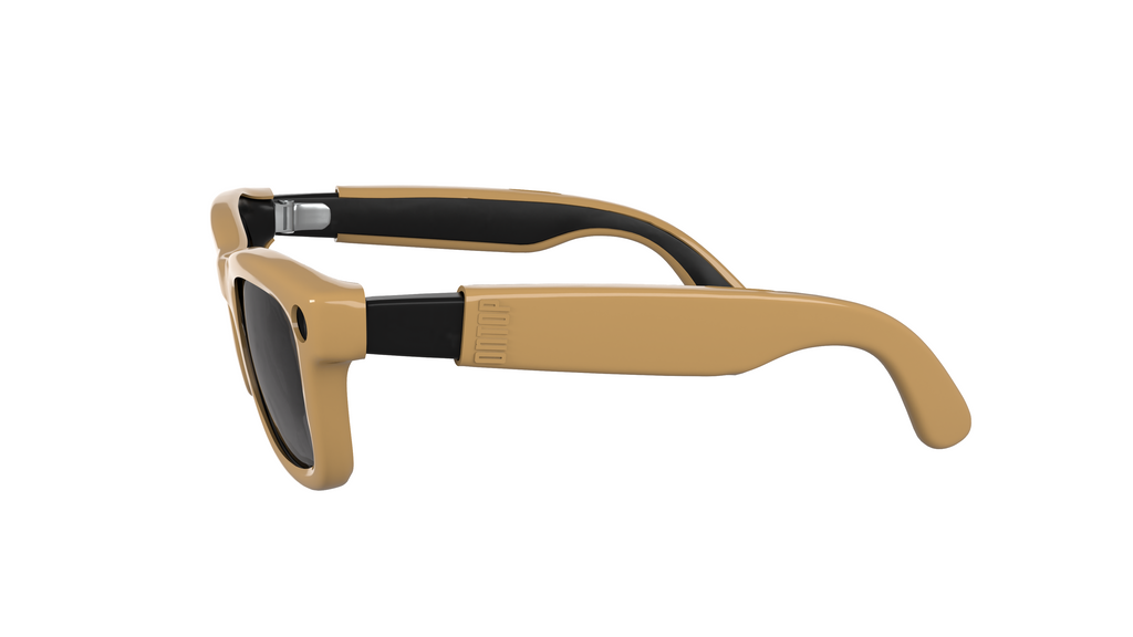 ONTOP Beige indossato su Ray-Ban Meta Wayfarer